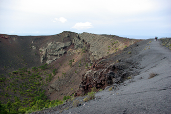 Crater of St Antony’s Volcano, Fuencaliente, La Palma, Canary Islands Crater of St Antony’s Volcano, Fuencaliente, La Palma, Canary Islands