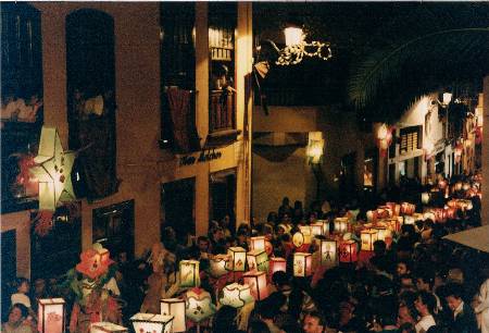 The parade of Pandorgas from 2005, Santa Cruz de la Palma he parade of Pandorgas from 2005, Santa Cruz de la Palma